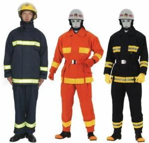 EN 469 Aramid fireman suit firefighter uniform fire resistant