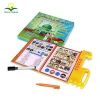 English Arabic Early Childhood Education Sound Book Learning E-book Machine with Touch Reading Pen for Kids