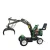 Import EPA engine small mini garden farming wheel backhoe hand operated tractors loader for sale from China