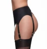 Estanla Women&#39;s High Waisted Shaper Garter Belt with 6 Straps for Stockings/Lingerie