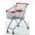 Import Euro 60L Zinc Plated Used Supermarket Shopping Trolleys For Sale from China