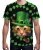 Import Euro St. Patricks Day Festival Style Four Leaf Clover Round-Neck T-shirt from China