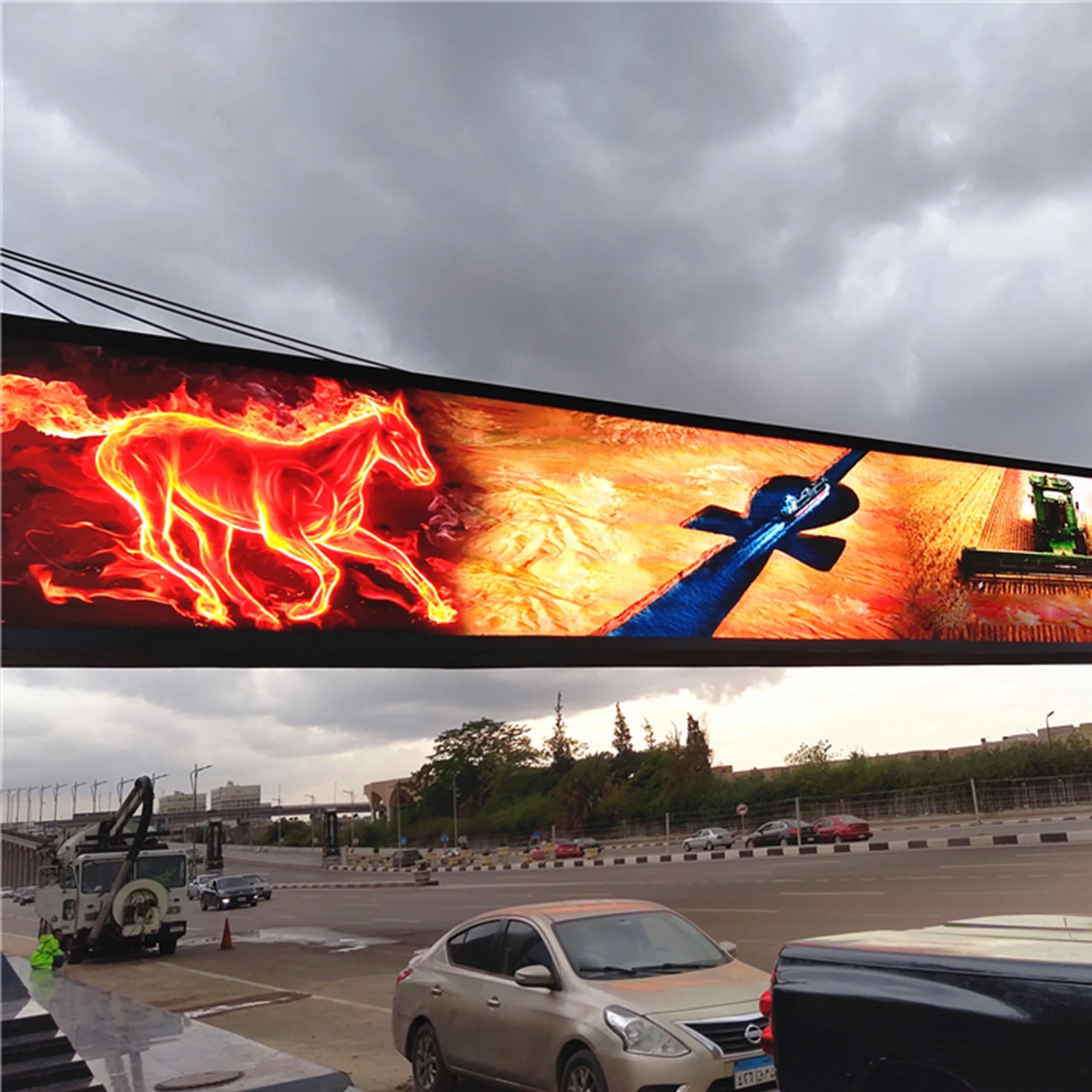 Europe Stocks C-Fit P6 Outdoor led display advertising led display