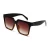 Import European and American Retro Fashion Style Big Frames Trendy Leopard Print Sunglasses from China