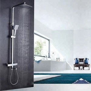 European standard wall mounted thermostatic shower faucet
