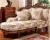 Import European style living room combination American fabric solid wood removable and washable corner sofa furniture from China