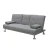 Import European style sofa bed living room 3 seater folding sofa cum bed with cup holders from China