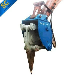 Excavator part Hydraulic Vibro Ripper for rock stone mountain breaking hammer