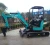 Import excavators mini 2.4 ton smallest digger Perkins 403D-11 engine for sale from China