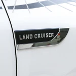 Exterior Accessory Car Badge Side Fender Stickers Emblem For Toyota Land Cruiser LC200 08-20