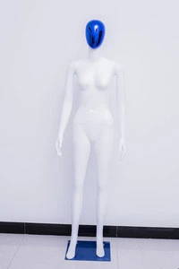 faceless abstract head mannequins white full body standing female mannequin for hat