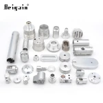 Factory Customized High Quality CNC Machining Diving Stainless Steel Spare Parts Adapter 3/8 Internal Thread Chrome Plated Brass