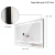 Import Factory Direct 21.5 inch touch screen bathroom smart mirror with Wifi android system glass LED light TV mirror from China