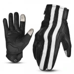 Factory direct outdoor sports non-slip wear-resistant men leather  bike riding motorcycle gloves