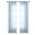 Import Factory direct sale chiffon ready goods sheer curtain solid translucent sheer curtain from China