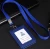 Import Factory direct sale high quality pu leather id credit card holder with lanyard from China