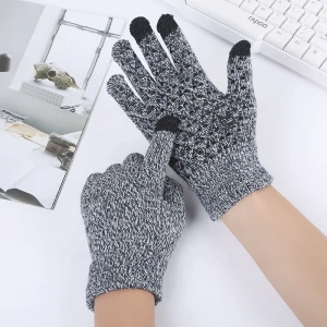 Factory Direct Sale Winter Fashion Acrylic Mitten Fashion Thinsulate Mitten Gloves