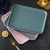 Import Factory direct selling square drain tray vegetable plastic plate creative fruit plate multi-purpose plate from China