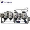 factory price and all stainless steel mini vegetable oil refining equipment