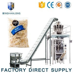 factory price automatic weighing baby corn bean sprout packing packaging machine