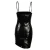 Import Factory Price High Quality Lady Leather Dress Hot Sexy Club Strapless Mini Bodycon Dresses from China