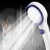 Factory Price High Quality Round Handheld Abs Plastic Rainfall Shower Head
