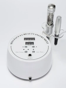 Factory price microcurrent face lift device face whitening no needle mesotherapy beauty machine
