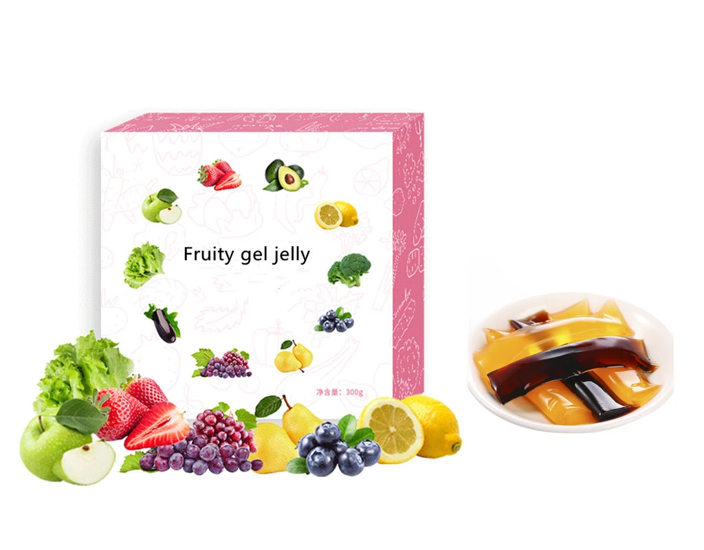 Factory supplement jelly bean low-price fruit enzyme jelly for excluding toxins