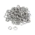 Import Factory Supply 9.5mm/11mm Long prong PRESS STUDS Open Ring No Sew Hollow Snaps buttons Fasteners Silver Color  metal brass from China