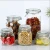 Import Factory vacuum glass storage jar glass clip top jar with seal lids from China