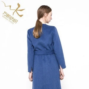 factory wholesale double breasted overcoat women cashmere wool winter female coat