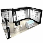 Famous brand apparel racks store display furniture manufacturer