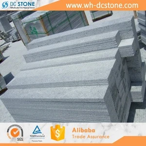 Famous Light Grey Granite G603 Window Sill Flamed Surface