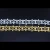 Import fancy gold metal crystal rhinestone chain,factory direct wholesale RT-0010 from China