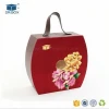 Fancy printed moon cake box high quality recycled moon cake packaging box cake box with handle