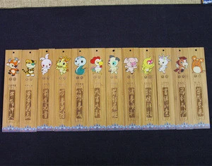 Fancy wood bookmark custom design for gift craft