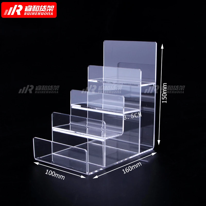 Fashion China supplier Acrylic durable mini clutch purse display shelf sunglass stand display retail sunglass display