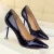 Import fashion ladies stiletto noble dress shoes, women pointed sequins high heel shoes from China