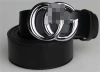 Fashion Leather 3.5CM belt unisex jewelry belt
