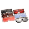 Fashion  new design diamond-embedded sunglasses bintegrated sunglasses large frame set Eyewear