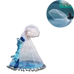 fashion nylon monofilament style hand throwing fishing net easy throw bait strong tire