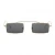 Import fashion OEM square With Nose Pads Double Bridge design logo Metal Sunglasses sun glasses from China