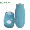 Fashion Styling Free Sample Wholesale Giant Long FDA Approved Silicone Hot Water Bottle with Knitted Cover