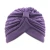 Import Fashion Turban Hat Chemo Hat Head Cover Hair Wrap Stretchy Turban Head Wrap Band Sleep Hat Women India Cap from China