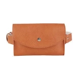 Fashion Women Waist Bag Quality PU Leather Belt Bag Pure Color Pack For Women Female Vintage Waist Pouch Fanny Pack Coin Purse