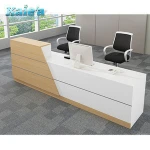 fashion wooden hot sale reception desk/salon reception desk