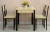 Import Fashion wooden stainless steel table,table and chair set from China