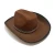 Import Fashion woolen western cowboy hat, metal badge knight hat from China