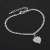 Import Fashionable Individual Lady Anklet Beach Anklet For Womens Loving Heart Shaped With Diamond Chains Sexy Ankle Feet from China