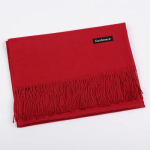 Fashionable Winter Pashmina Solid Color 220g Shawl Scarf